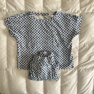 Roller Rabbit pajama set size XS
